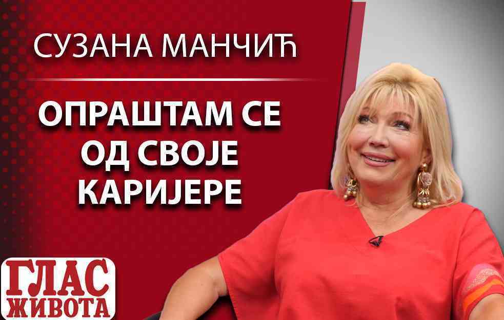 SUZANA MANČIĆ: BOGU HVALA DA SAM ZAVRŠILA NA OPERACIONOM STOLU, A NE NA FARMI (VIDEO)